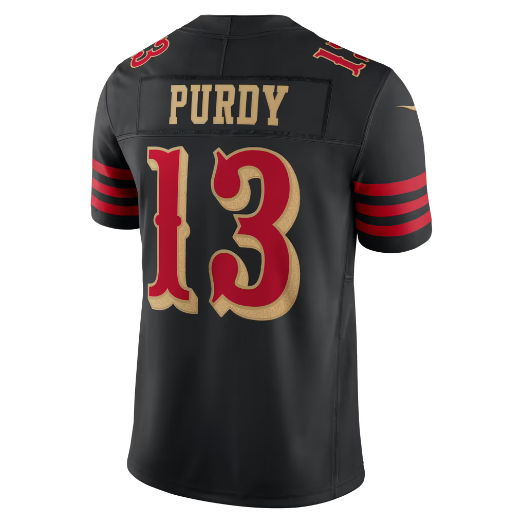 Men's San Francisco 49ers Black 2026 "Rivalries" Collection Limited Jersey - All Stitched