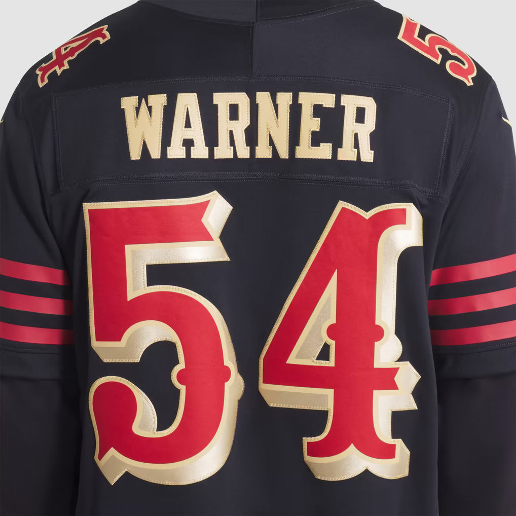 Fred Warner San Francisco 49ers Rivalries Collection Stitched Limited Jersey - Black