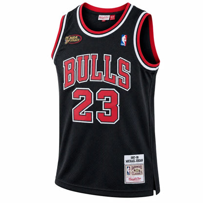 Men's Michael Jordan #23 Chicago Bulls 1997-98 Hardwood Classics Basketball Jersey - All Stitched