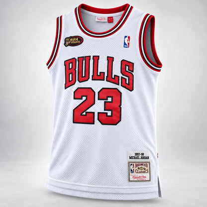 Men's Michael Jordan #23 Chicago Bulls 1997-98 Hardwood Classics Basketball Jersey - All Stitched