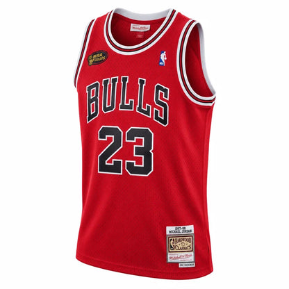 Men's Michael Jordan #23 Chicago Bulls 1997-98 Hardwood Classics Basketball Jersey - All Stitched