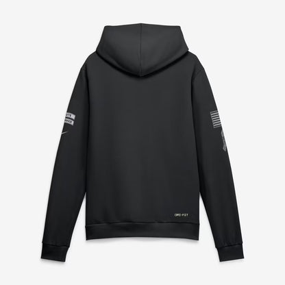 Men's Seattle Seahawks Black 2026 Salute to Service Sideline Dri-FIT Pullover Hoodie