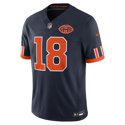 Caleb Williams Chicago Bears 2026 Rivalries Collection Stitched Limited Jersey - Navy