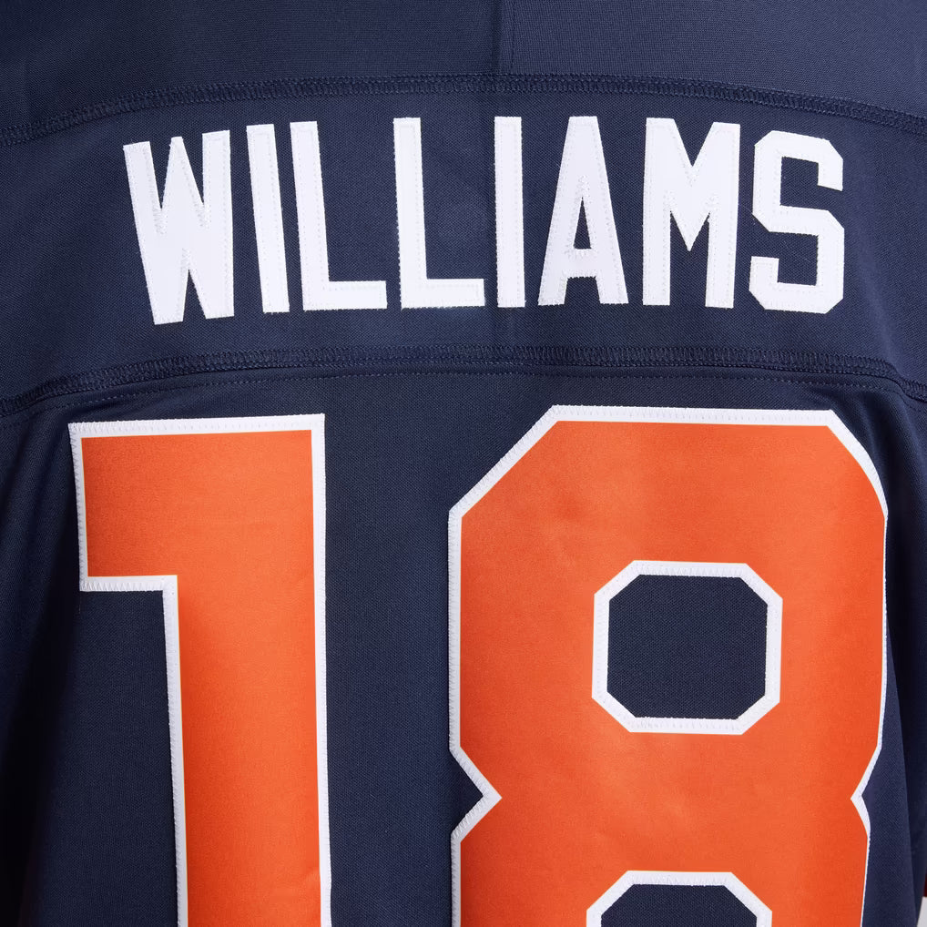 Caleb Williams Chicago Bears 2026 Rivalries Collection Stitched Limited Jersey - Navy