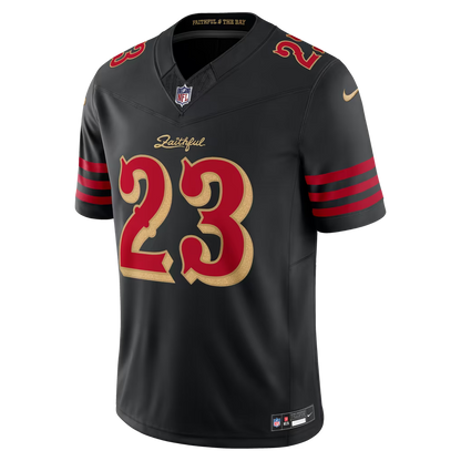 Christian McCaffrey San Francisco 49ers Rivalries Collection Stitched Limited Jersey - Black