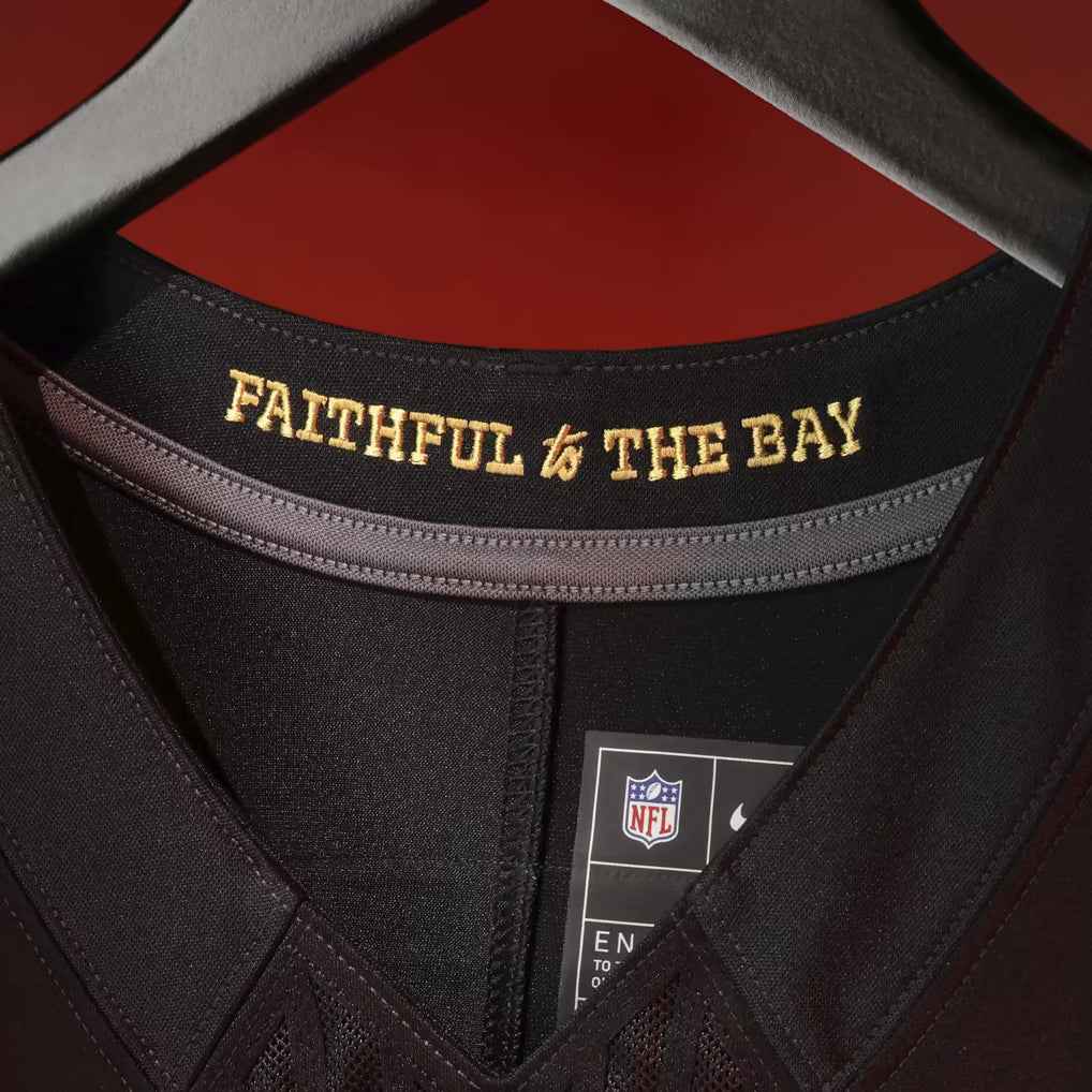 Christian McCaffrey San Francisco 49ers Rivalries Collection Stitched Limited Jersey - Black