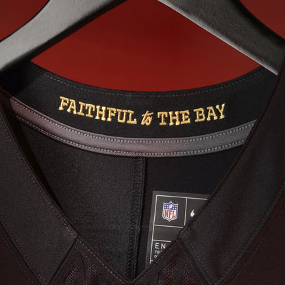 Christian McCaffrey San Francisco 49ers Rivalries Collection Stitched Limited Jersey - Black