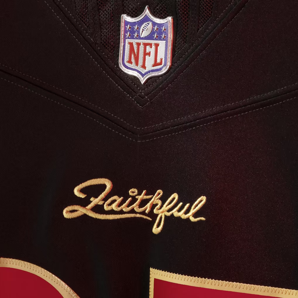 Christian McCaffrey San Francisco 49ers Rivalries Collection Stitched Limited Jersey - Black