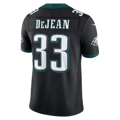 Men's Philadelphia Eagles Cooper DeJean Alternate Vapor F.U.S.E. Stitched Limited Jersey