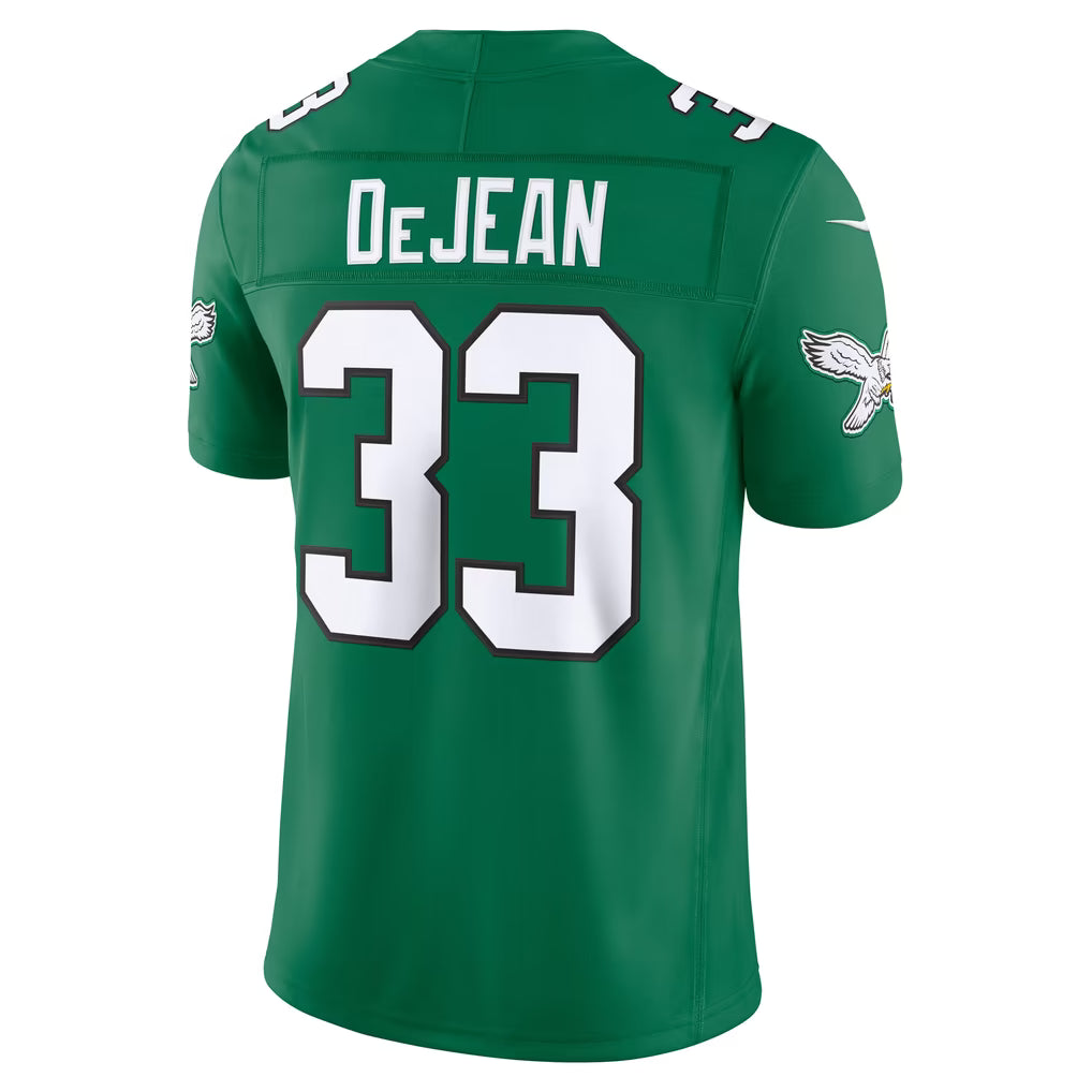 Men's Philadelphia Eagles Cooper DeJean Alternate Vapor F.U.S.E. Stitched Limited Jersey