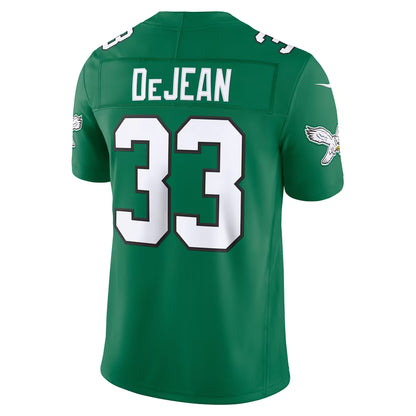 Men's Philadelphia Eagles Cooper DeJean Alternate Vapor F.U.S.E. Stitched Limited Jersey