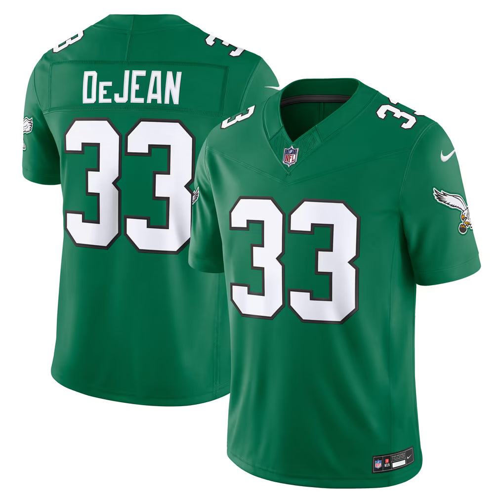 Men's Philadelphia Eagles Cooper DeJean Alternate Vapor F.U.S.E. Stitched Limited Jersey