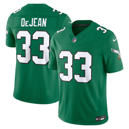 Men's Philadelphia Eagles Cooper DeJean Alternate Vapor F.U.S.E. Stitched Limited Jersey