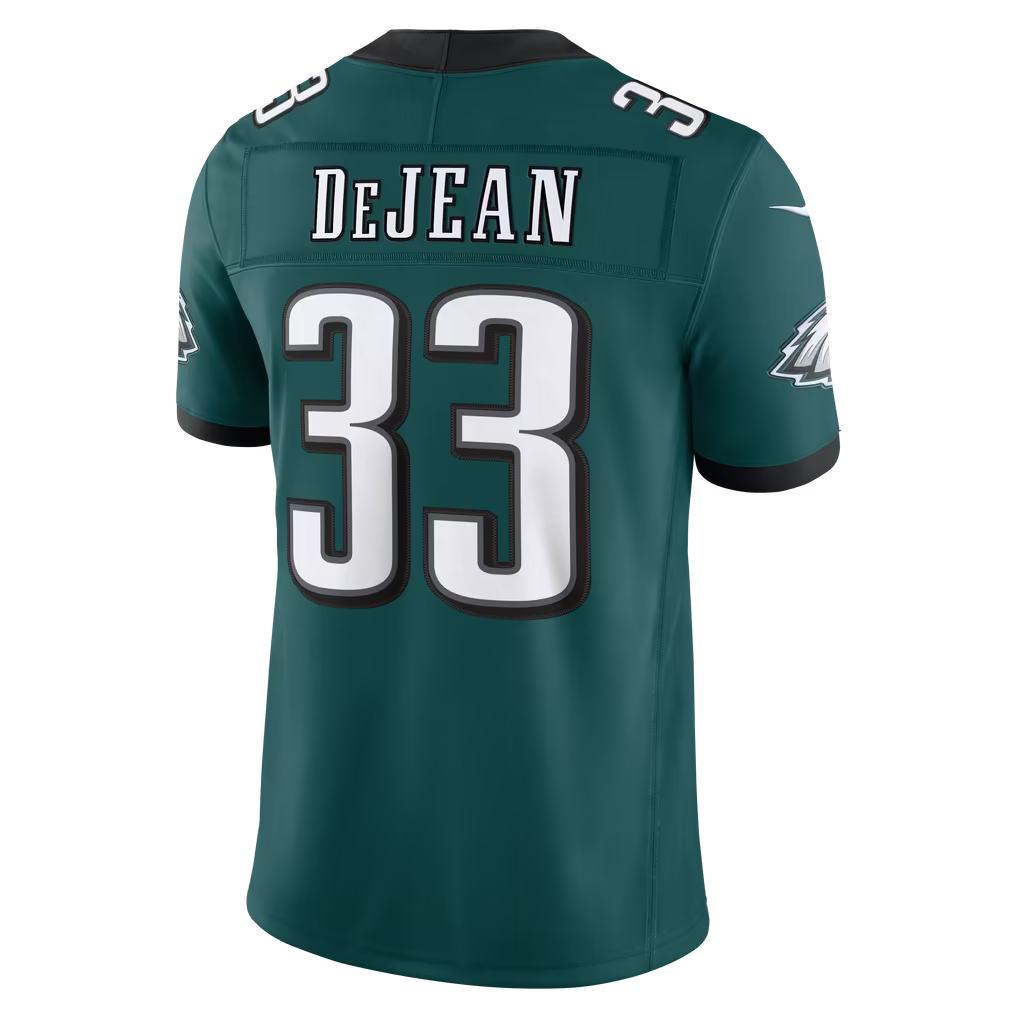 Men's Philadelphia Eagles Cooper DeJean Alternate Vapor F.U.S.E. Stitched Limited Jersey