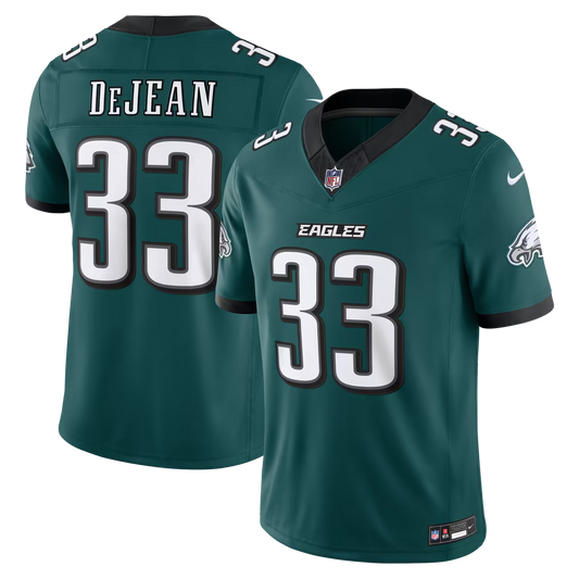 Men's Philadelphia Eagles Cooper DeJean Alternate Vapor F.U.S.E. Stitched Limited Jersey
