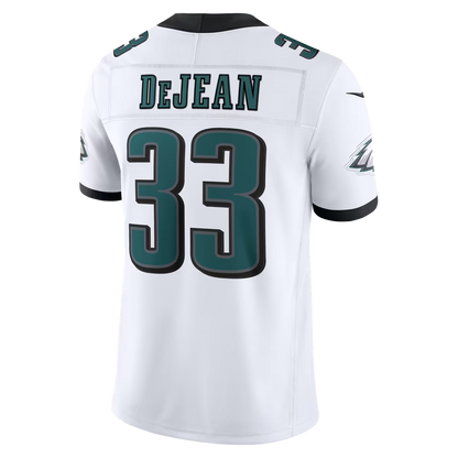 Men's Philadelphia Eagles Cooper DeJean Alternate Vapor F.U.S.E. Stitched Limited Jersey