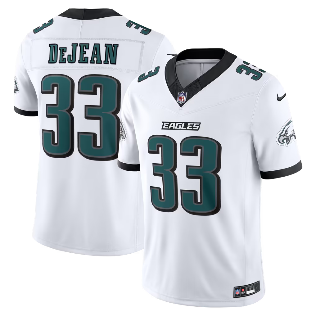 Men's Philadelphia Eagles Cooper DeJean Alternate Vapor F.U.S.E. Stitched Limited Jersey