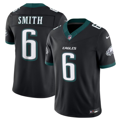 Men's Philadelphia Eagles DeVonta Smith Alternate Vapor F.U.S.E. Stitched Limited Jersey