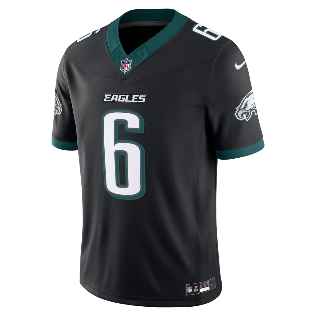 Men's Philadelphia Eagles DeVonta Smith Alternate Vapor F.U.S.E. Stitched Limited Jersey