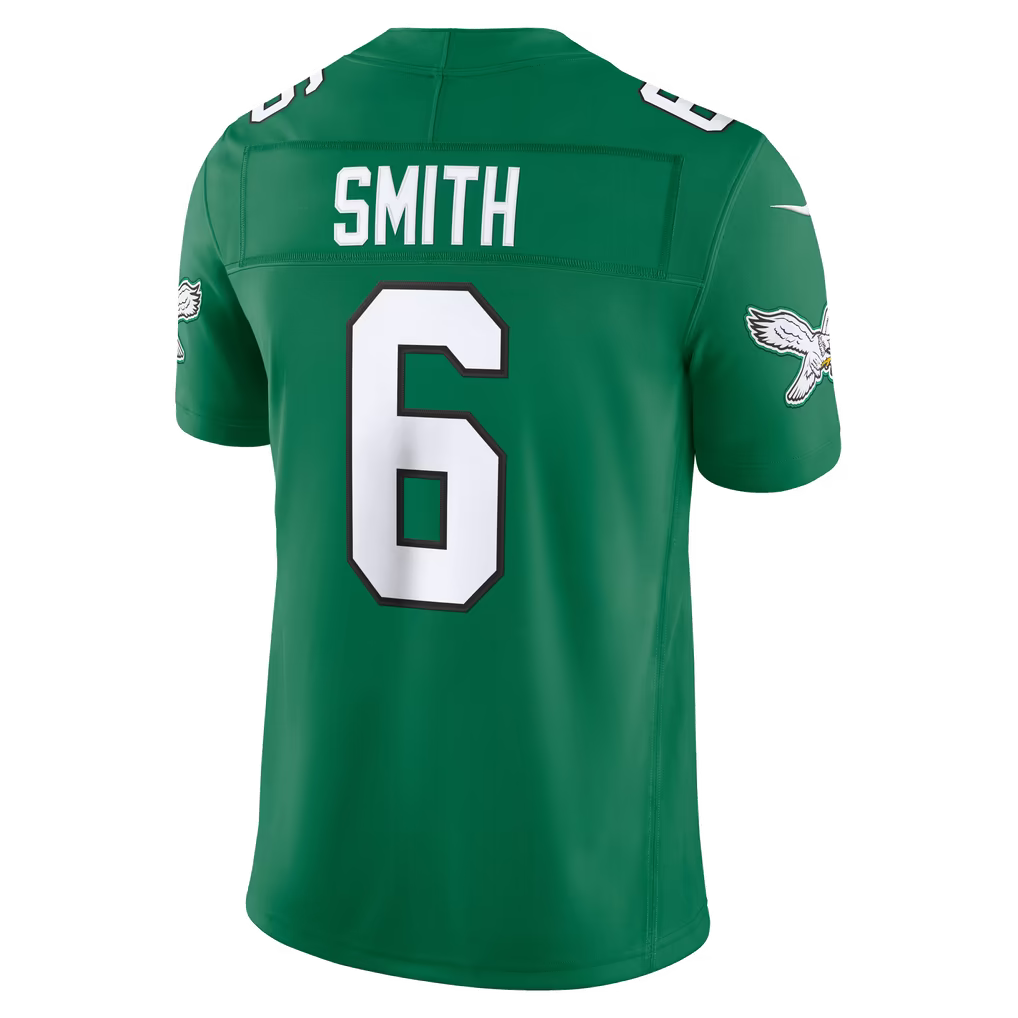 Men's Philadelphia Eagles DeVonta Smith Alternate Vapor F.U.S.E. Stitched Limited Jersey