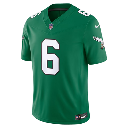 Men's Philadelphia Eagles DeVonta Smith Alternate Vapor F.U.S.E. Stitched Limited Jersey
