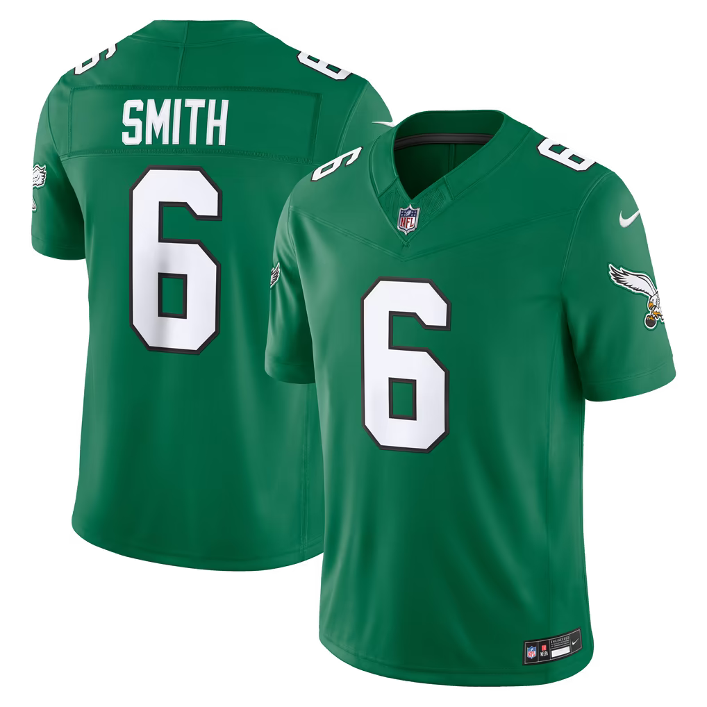 Men's Philadelphia Eagles DeVonta Smith Alternate Vapor F.U.S.E. Stitched Limited Jersey