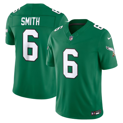 Men's Philadelphia Eagles DeVonta Smith Alternate Vapor F.U.S.E. Stitched Limited Jersey
