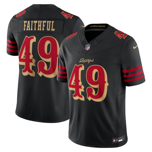 Men's San Francisco 49ers Black 2026 "Rivalries" Collection Limited Jersey - All Stitched