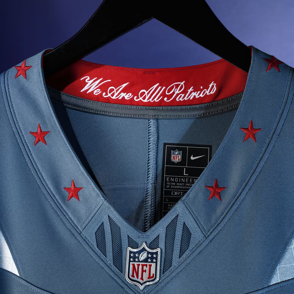 Hunter Henry New England Patriots Nike Rivalries Collection Stitched Limited Jersey - Blue