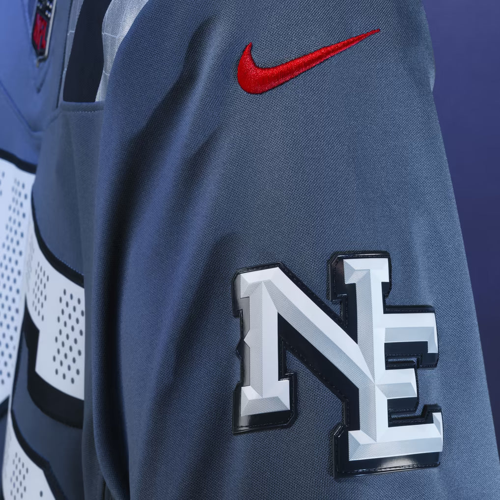 Hunter Henry New England Patriots Nike Rivalries Collection Stitched Limited Jersey - Blue