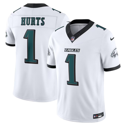Men's Philadelphia Eagles Jalen Hurts Black Alternate Vapor F.U.S.E. Stitched Limited Jersey