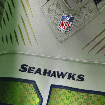 Jaxon Smith-Njigba Seattle Seahawks Rivalries Collection Stitched Limited Jersey - Gray