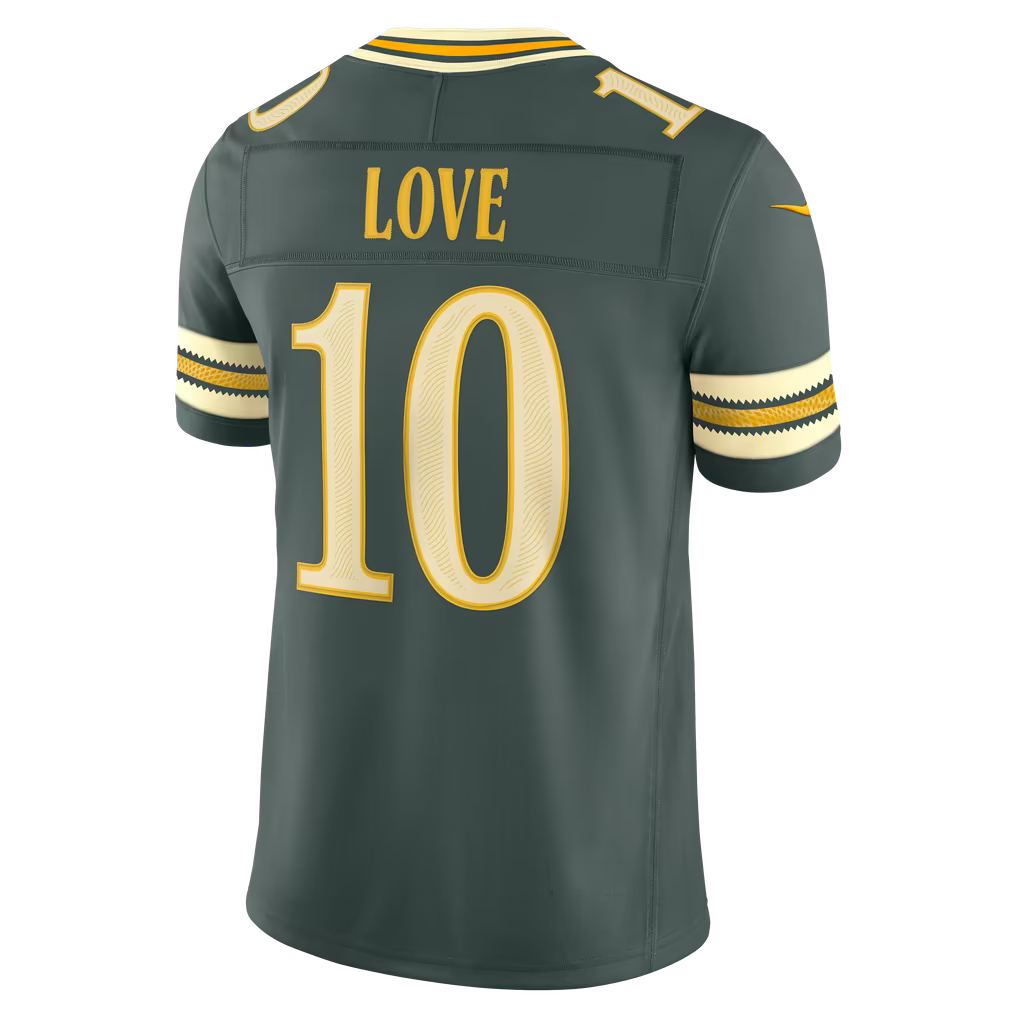 Men's Green Bay Packers Green 2026 "Rivalries" Collection Limited Jersey - All Stitched
