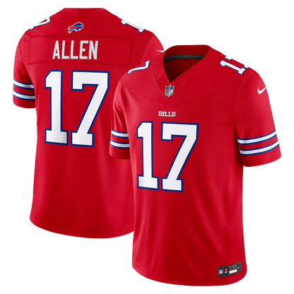 Men's Buffalo Bills Josh Allen Vapor F.U.S.E. Stitched Limited Jersey