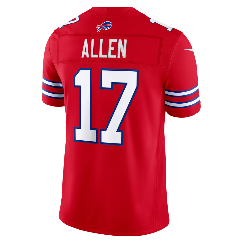 Men's Buffalo Bills Josh Allen Vapor F.U.S.E. Stitched Limited Jersey