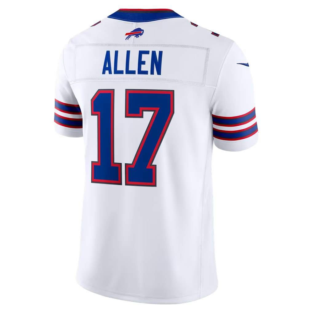 Men's Buffalo Bills Josh Allen Vapor F.U.S.E. Stitched Limited Jersey