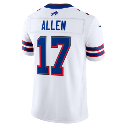 Men's Buffalo Bills Josh Allen Vapor F.U.S.E. Stitched Limited Jersey