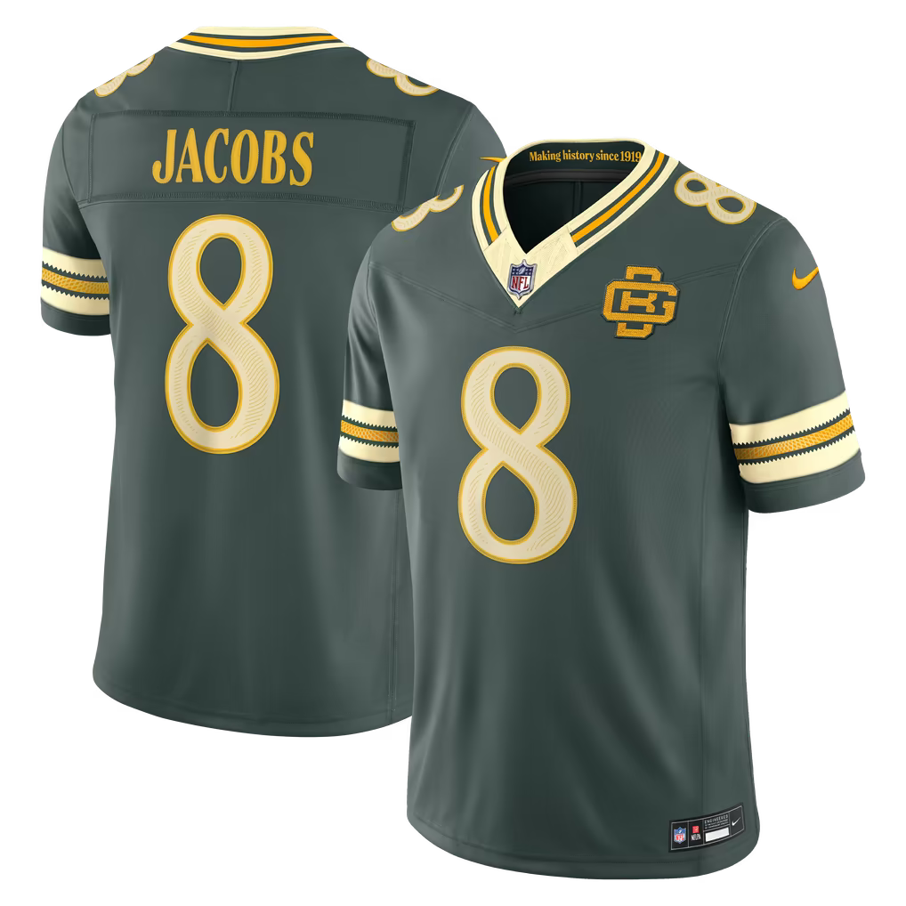 Men's Green Bay Packers Green 2026 "Rivalries" Collection Limited Jersey - All Stitched