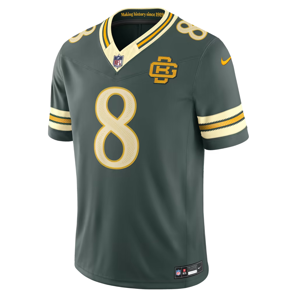 Men's Green Bay Packers Green 2026 "Rivalries" Collection Limited Jersey - All Stitched