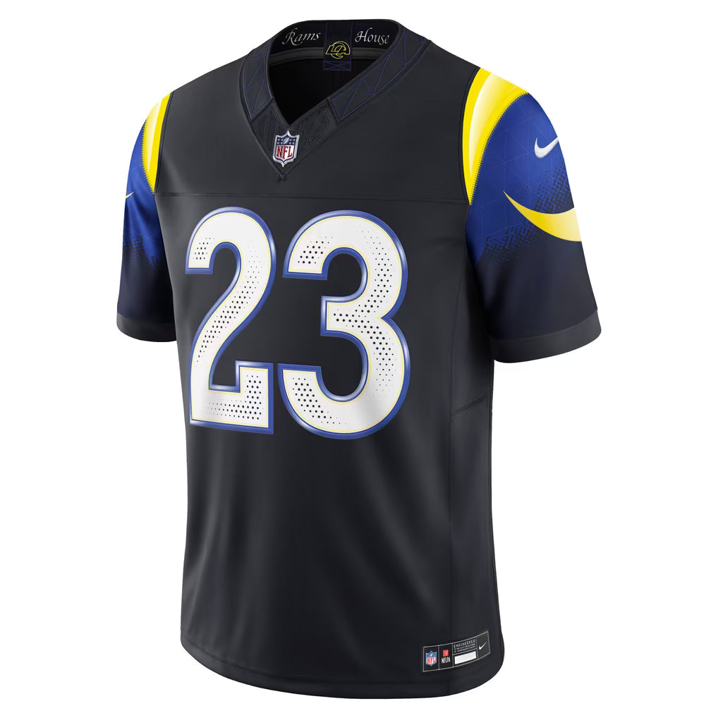 Kyren Williams Los Angeles Rams Rivalries Collection Stitched Limited Jersey - Dark Blue