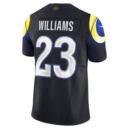 Kyren Williams Los Angeles Rams Rivalries Collection Stitched Limited Jersey - Dark Blue
