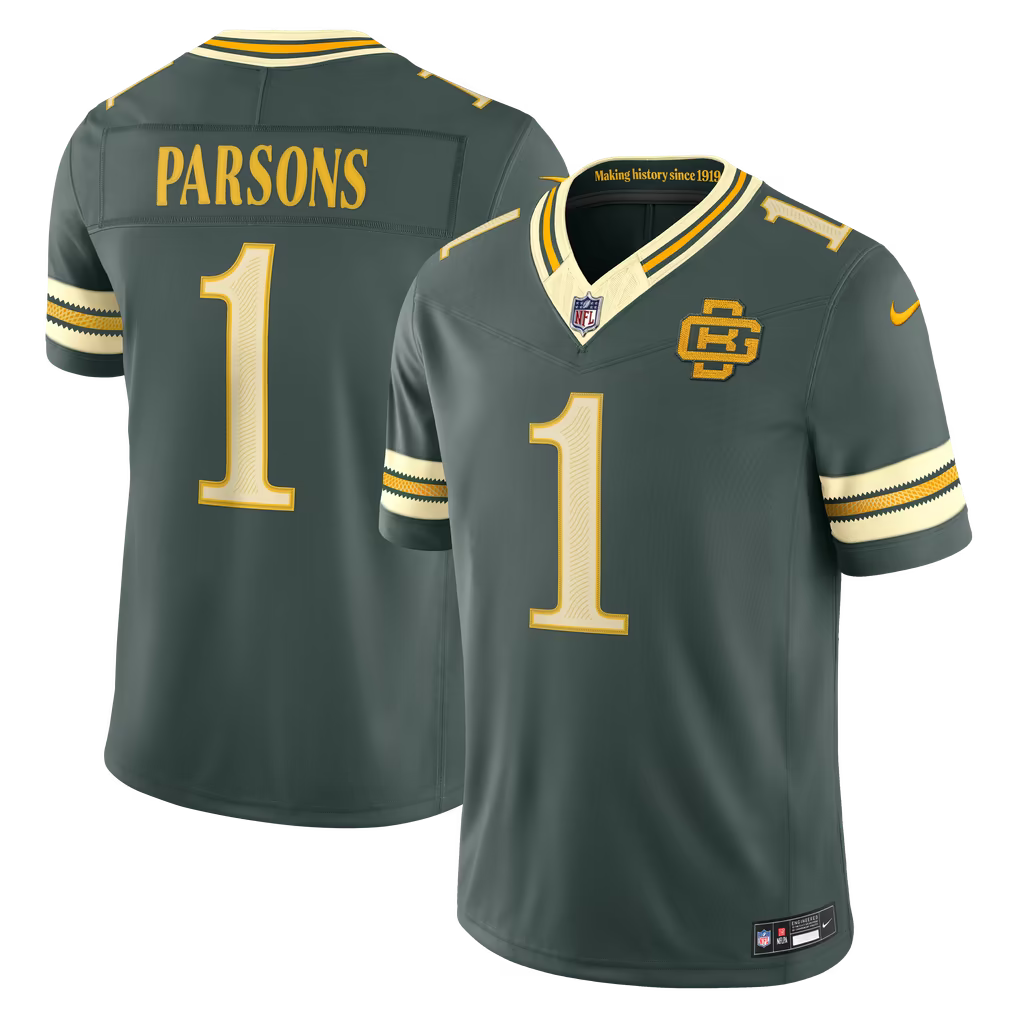 Men's Green Bay Packers Green 2026 "Rivalries" Collection Limited Jersey - All Stitched