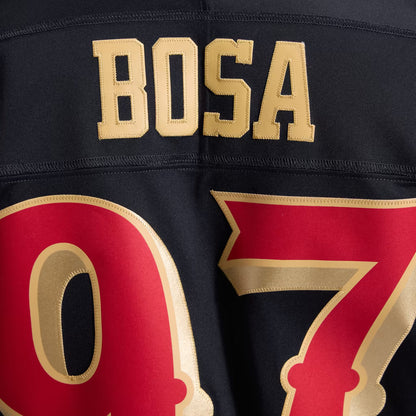 Nick Bosa San Francisco 49ers Rivalries Collection Stitched Limited Jersey - Black