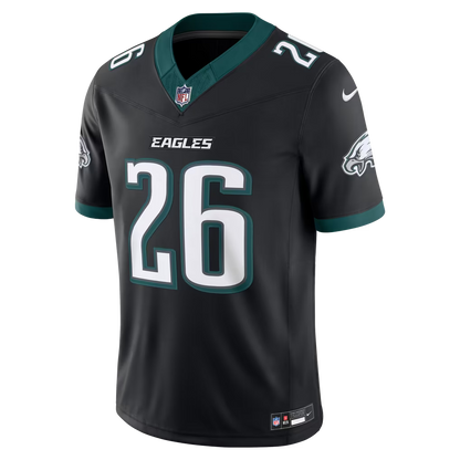 Men's Philadelphia Eagles Saquon Barkley Kelly Green Alternate Vapor F.U.S.E. Stitched Limited Jersey