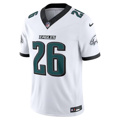 Men's Philadelphia Eagles Saquon Barkley Kelly Green Alternate Vapor F.U.S.E. Stitched Limited Jersey