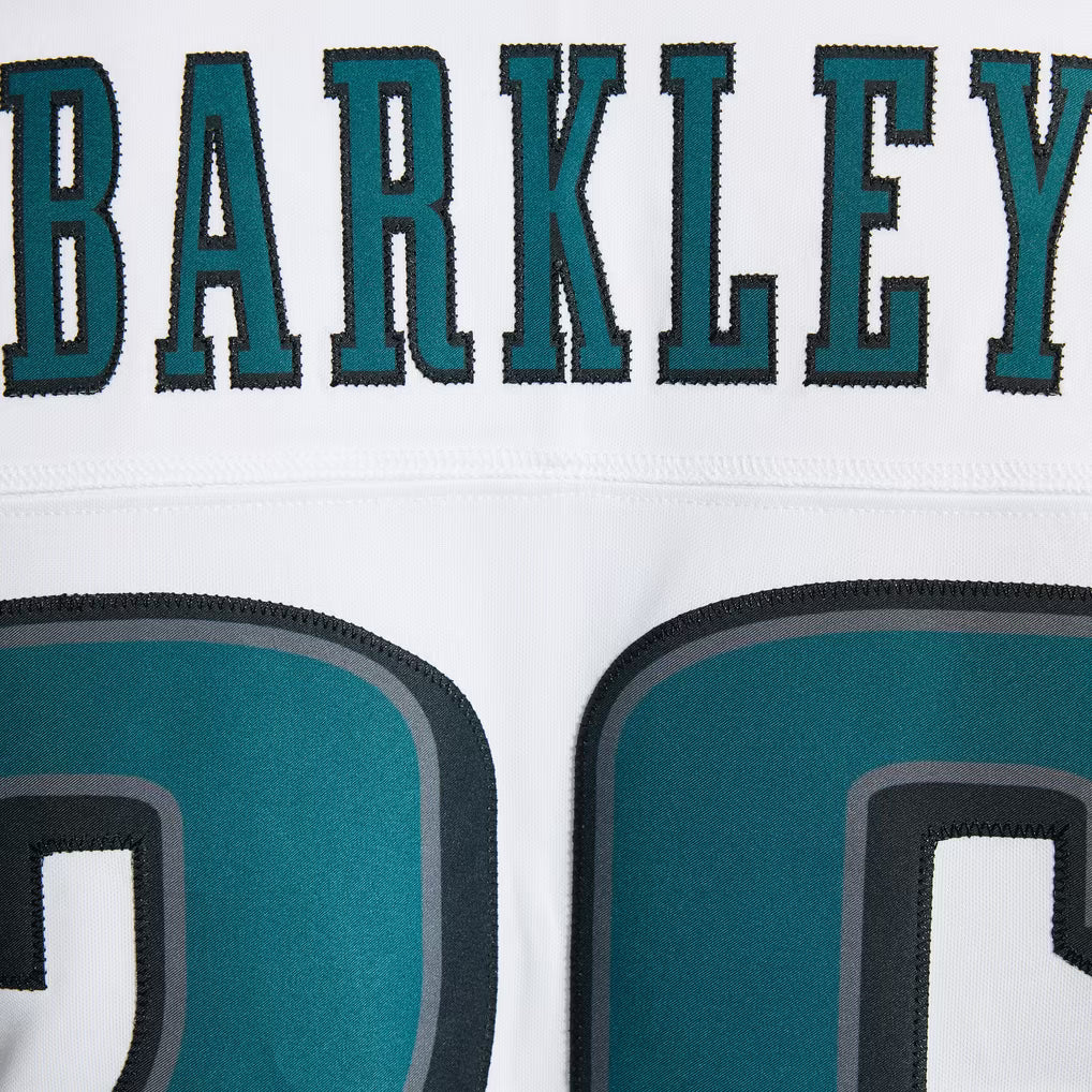 Men's Philadelphia Eagles Saquon Barkley Kelly Green Alternate Vapor F.U.S.E. Stitched Limited Jersey