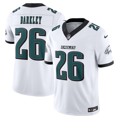 Men's Philadelphia Eagles Saquon Barkley Kelly Green Alternate Vapor F.U.S.E. Stitched Limited Jersey